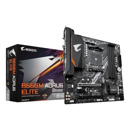 Placa base gigabyte am4 b550m aorus elite m-atx/4xddr4/4xsata6/1xusb 3.2/1xusb 2.0 gab55mael-00-g