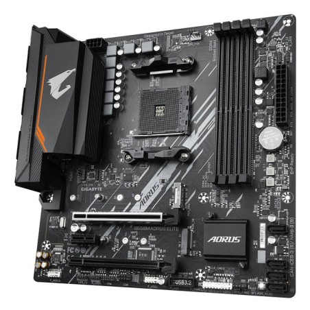 Placa base gigabyte am4 b550m aorus elite m-atx/4xddr4/4xsata6/1xusb 3.2/1xusb 2.0 gab55mael-00-g