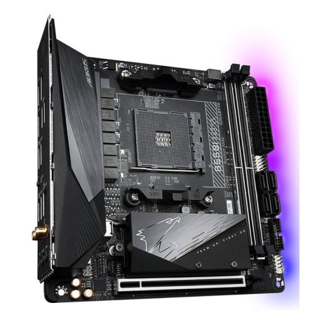 Placa base gigabyte b550i aorus pro ax am4 mitx 2xddr4