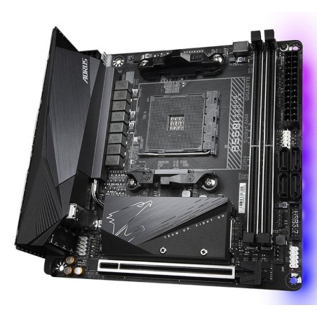 Placa base gigabyte b550i aorus pro ax am4 mitx 2xddr4