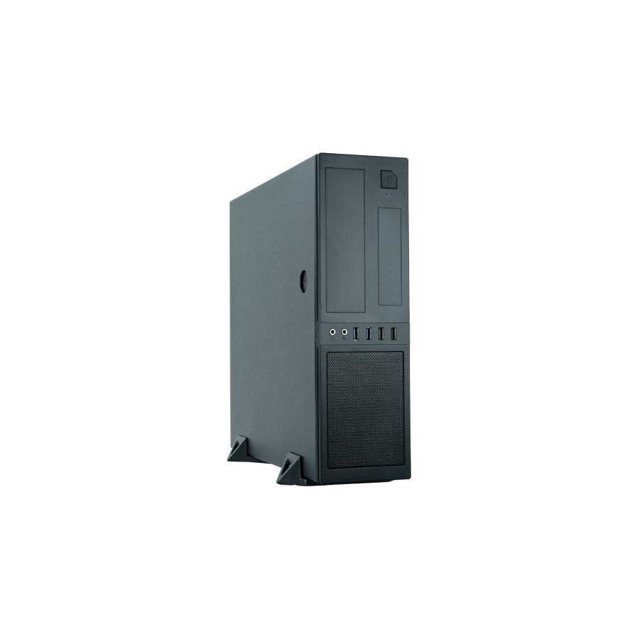 Caja pc chieftec cs-12b-300 carcasa de ordenador mini tower negro 300 w