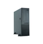 Caja pc chieftec cs-12b-300 carcasa de ordenador mini tower negro 300 w