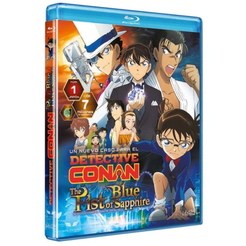 Pelicula detective conan - el puño de zafiro azul blu-ray