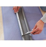 Burlete doble rollo puertas 95cm x 25mm gris tesa