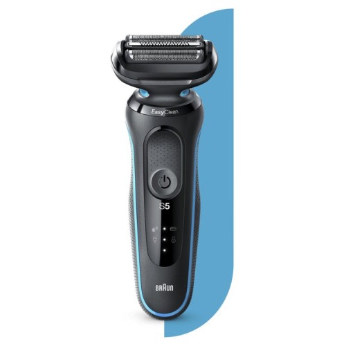 Afeitadora de láminas braun series 5 50-m1000s negro, azul