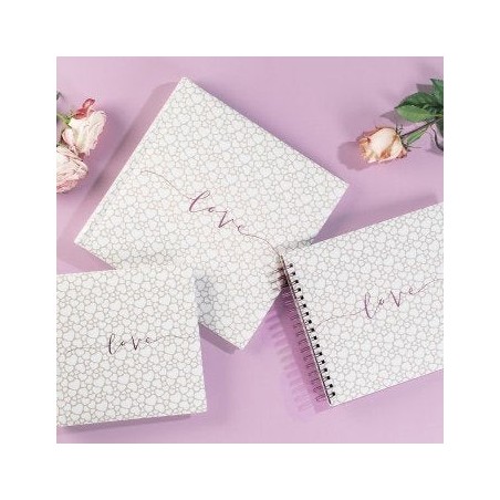 Hama romance jumbo 30x30 80 paginas blancas boda 3827 album