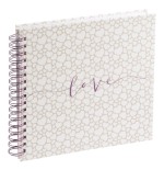 Album hama romance spiral-album 28x24 40 paginas blancas boda 3832