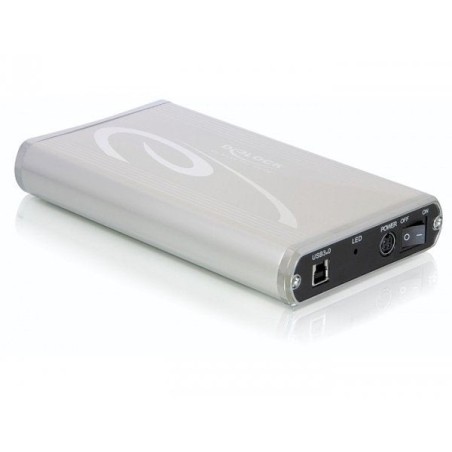 Delock 42478 caja para disco duro externo 3.5" gris