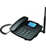 Telefono fijo maxcom fixed phone mm41d negro 4g sim pantalla id. llamadas 1000mah android