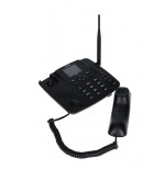 Telefono fijo maxcom fixed phone mm41d negro 4g sim pantalla id. llamadas 1000mah android