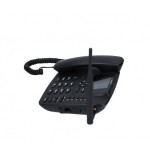 Telefono fijo maxcom fixed phone mm41d negro 4g sim pantalla id. llamadas 1000mah android
