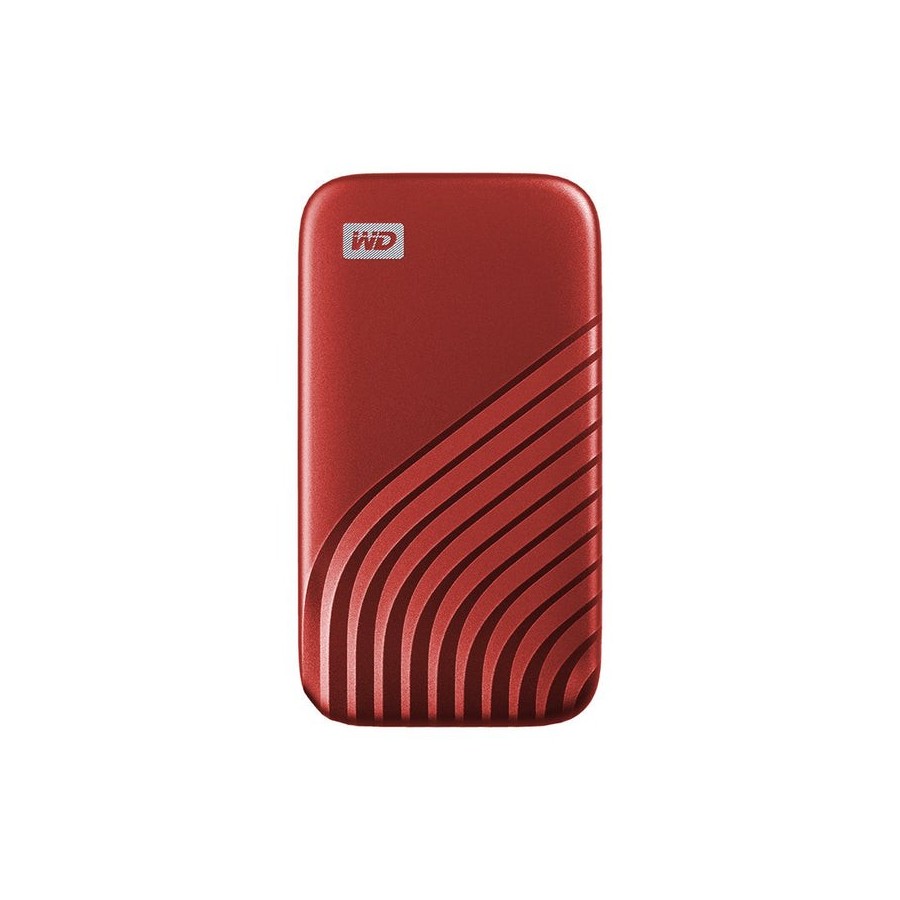 Disco externo ssd western digital mypassport 1tb red  ext  1050mb/s read 1000mb/s wr pc/mac