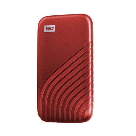 Disco externo ssd western digital mypassport 1tb red  ext  1050mb/s read 1000mb/s wr pc/mac