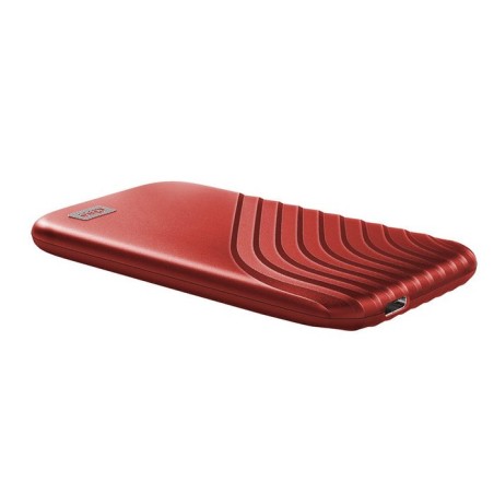 Disco externo ssd western digital mypassport 1tb red  ext  1050mb/s read 1000mb/s wr pc/mac