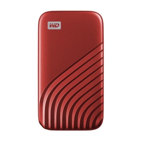 Disco externo ssd western digital mypassport 1tb red  ext  1050mb/s read 1000mb/s wr pc/mac