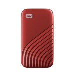 Disco externo ssd western digital my passport 2tb usb-c - color rojo