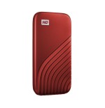 Disco externo ssd western digital my passport 2tb usb-c - color rojo