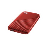 Disco externo ssd western digital my passport 2tb usb-c - color rojo