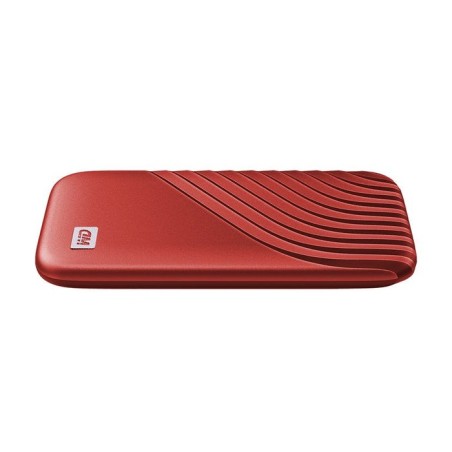 Disco externo ssd western digital my passport 2tb usb-c - color rojo