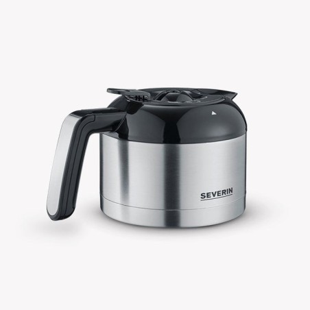 Cafetera  severin ka 4814 combinada molinillo integrado, 1000 w, negro, acero inoxidable