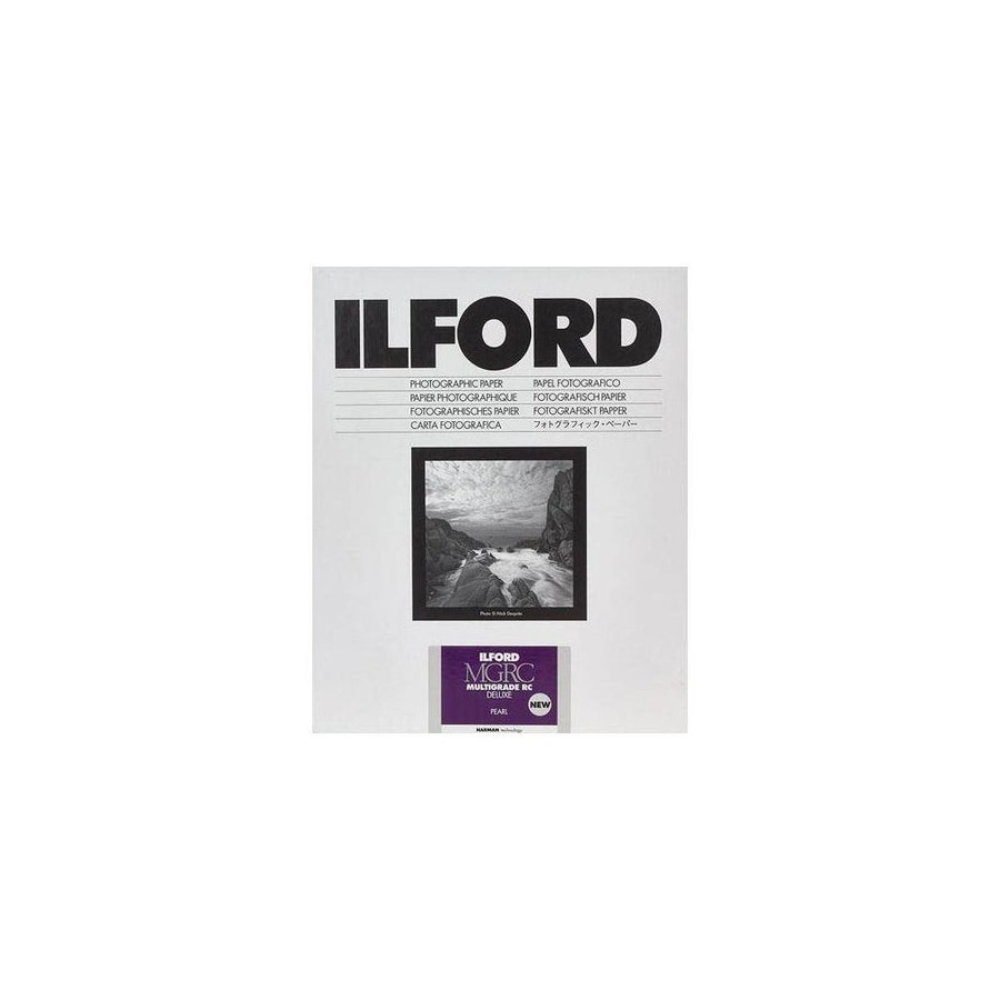 1x 50 papel fotografico ilford mg rc dl 44m  30x40