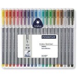 Staedtler rotulador punta de fibra triplus color estuche 20 unidades