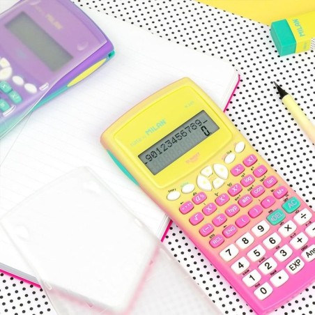 Milan calculadora científica m240 sunset blister rosa