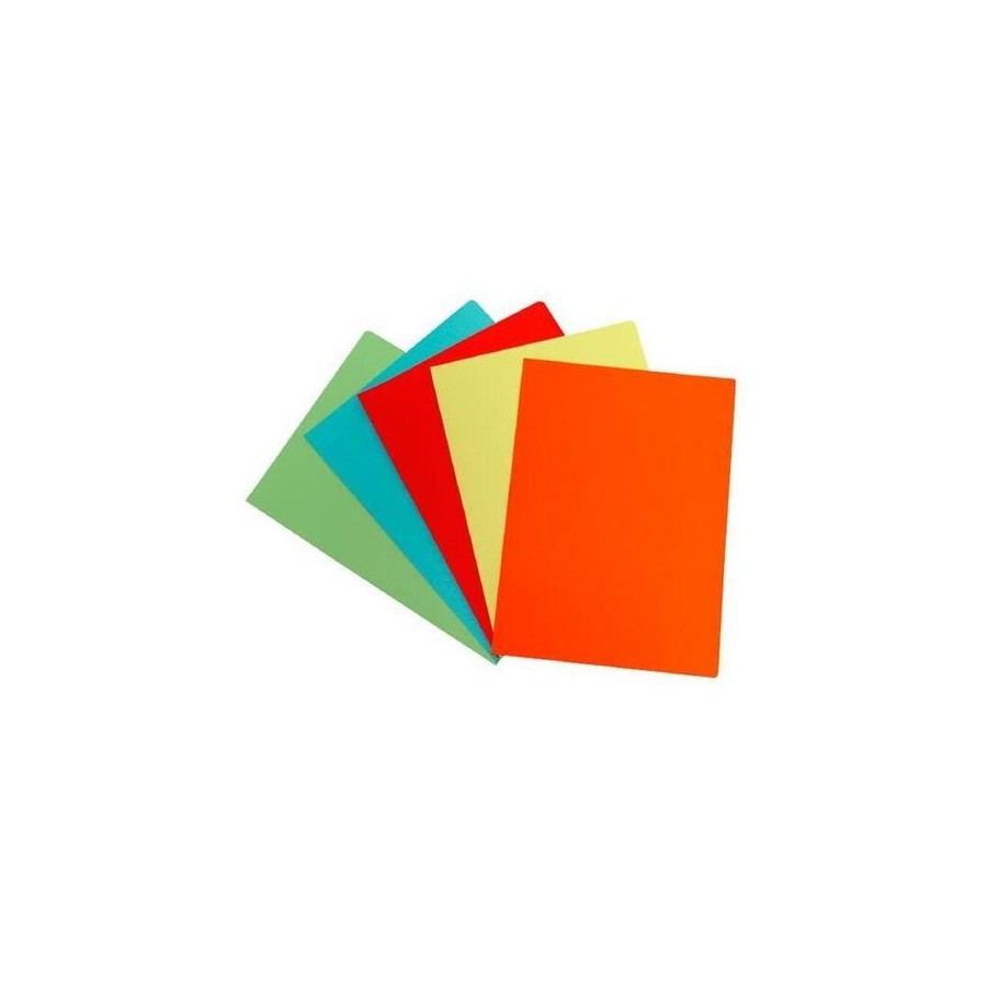 Mariola subcarpeta folio 180gr fluor azul pack -50u-