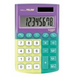 Milan calculadora pocket sunset 8 digitos turquesa-amarillo blister