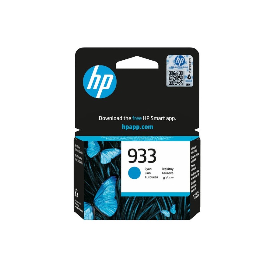 Hp tinta cn058ae no. 933 cian