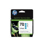 Hp 712 3-pack 29-ml cyan designjet ink c