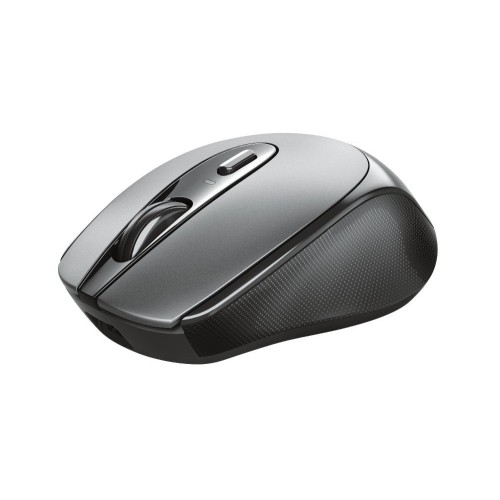 Ratón inalámbrico trust zaya 23809 black óptico rf 2.4ghz 1600dpi max 4 botones -bat.recargable puerto usb tipo-c