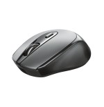 Ratón inalámbrico trust zaya 23809 black óptico rf 2.4ghz 1600dpi max 4 botones -bat.recargable puerto usb tipo-c
