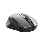 Ratón inalámbrico trust zaya 23809 black óptico rf 2.4ghz 1600dpi max 4 botones -bat.recargable puerto usb tipo-c