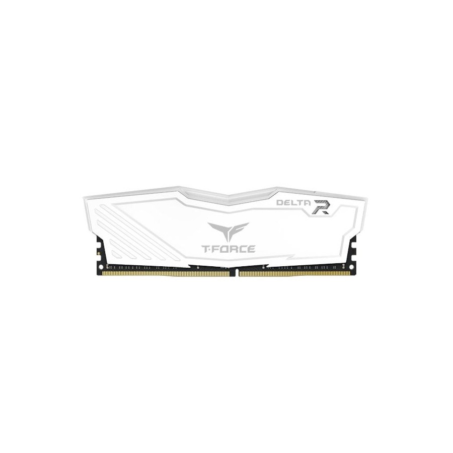 Memoria ram teamgroup ddr4 16gb(2x8gb) pc3600 delta rgb tf4d416g3600hc18jdc01/cl18/white tf4d416g3600hc18jdc01
