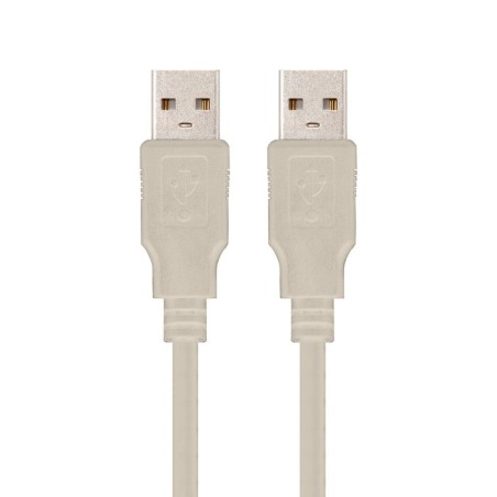 Nanocable cable usb-a 2.0 macho a usb-a macho 2m