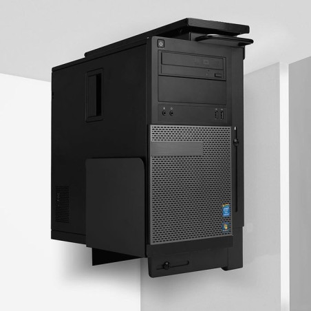Lindy 40284 soporte de cpu soporte de cpu para instalación en escritorio negro