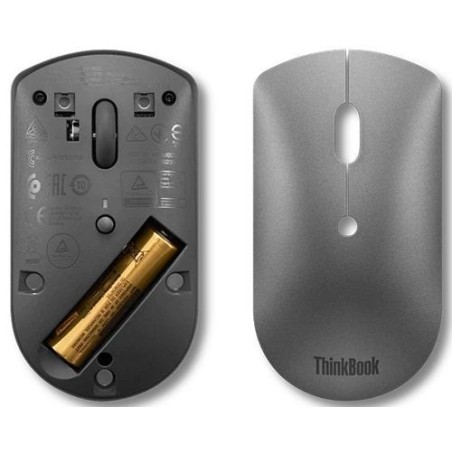 Lenovo raton wireless - thinkbook bluetooth silent mouse silb