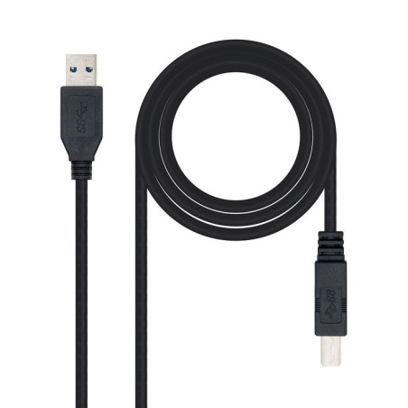 Nanocable cable de impresora usb-a 3.0 macho a usb-b macho 2m