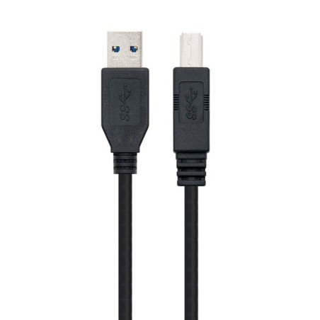 Nanocable cable de impresora usb-a 3.0 macho a usb-b macho 2m