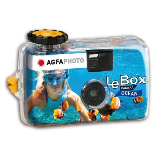 Agfa photo lebox 400 cámara desechable 27 fotos ocean
