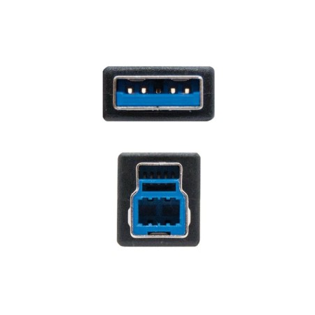 Nanocable cable de impresora usb-a 3.0 macho a usb-b macho 2m