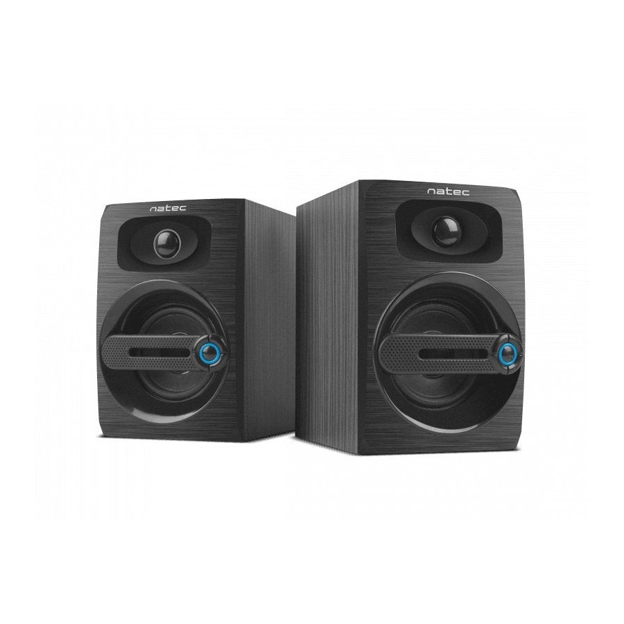 Altavoces natec cougar negro