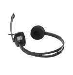 Auriculares natec canary go con microfono negro