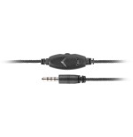 Auriculares natec canary go con microfono negro