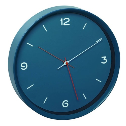 Tfa 60.3056.06 reloj de pared analogico azul petroleo