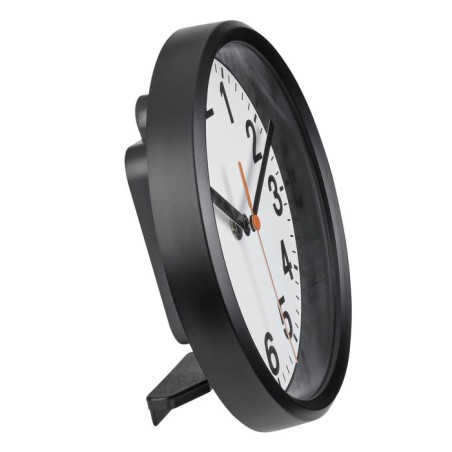 Tfa 60.3538.01 reloj de pared radio analogico negro