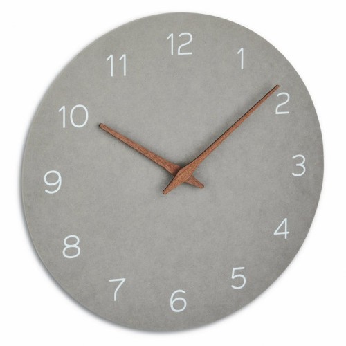 Tfa 60.3054.10 reloj de pared analogico gris