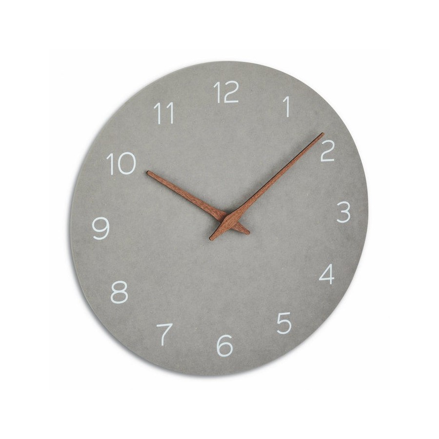 Tfa 60.3054.10 reloj de pared analogico gris