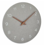 Tfa 60.3054.10 reloj de pared analogico gris